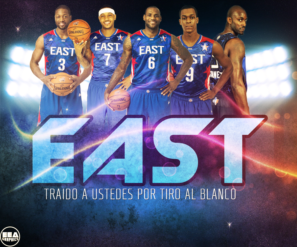 Nba Allstar East Starters By Emanuelooelarte On Deviantart Nba Allstar East Starters By Emanuelooelarte On Deviantart