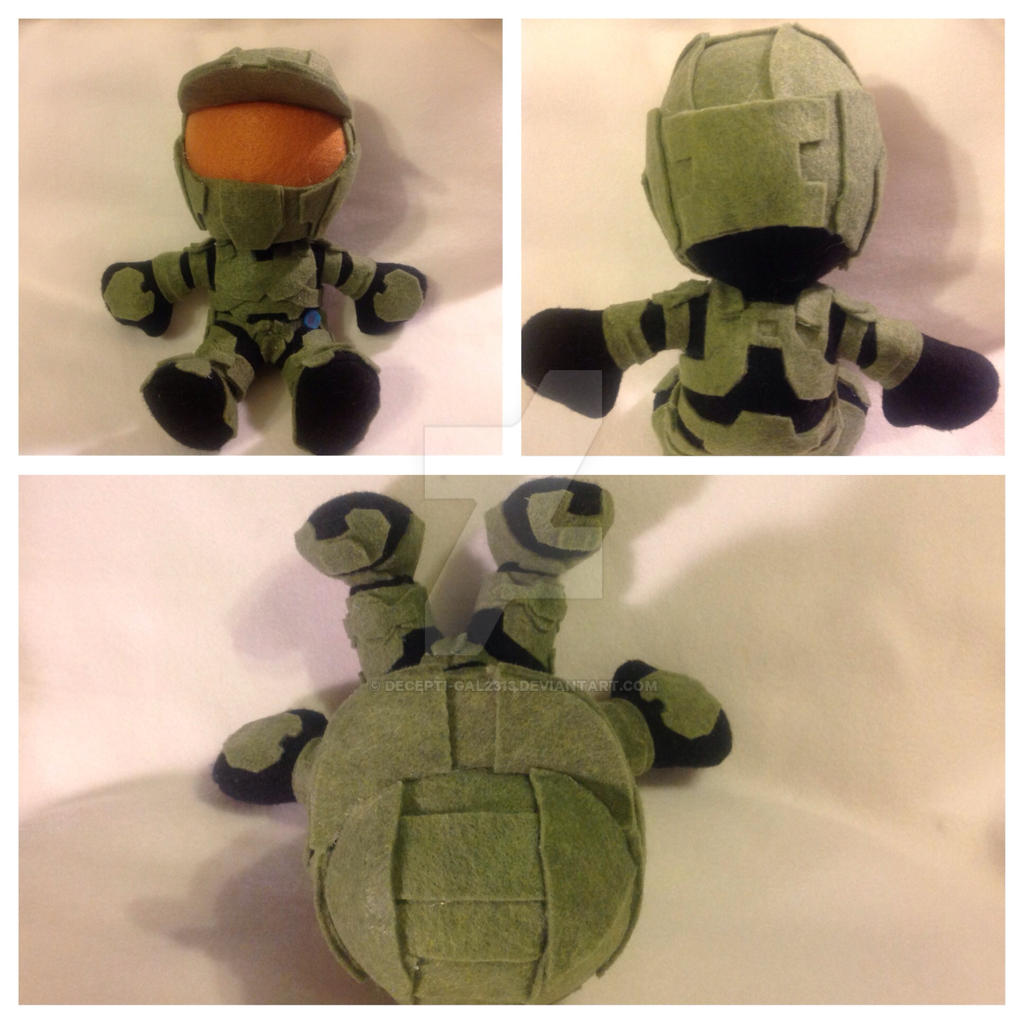 Halo Master Chief Blue Plush Fleece Blanket – 46x60 Throw – Soft – New With Tags