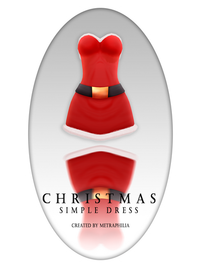 [MMD Clothes] Christmas Simple Dress + FreeDL