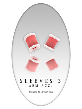 [MMD / PMX Acc] Sleeves 03