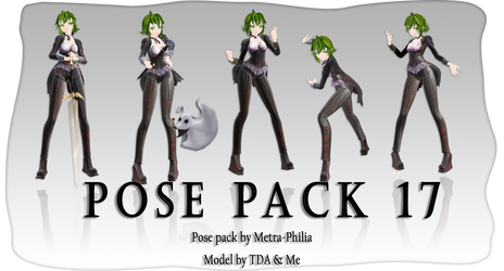 [ MMD Pose Pack Download] #17