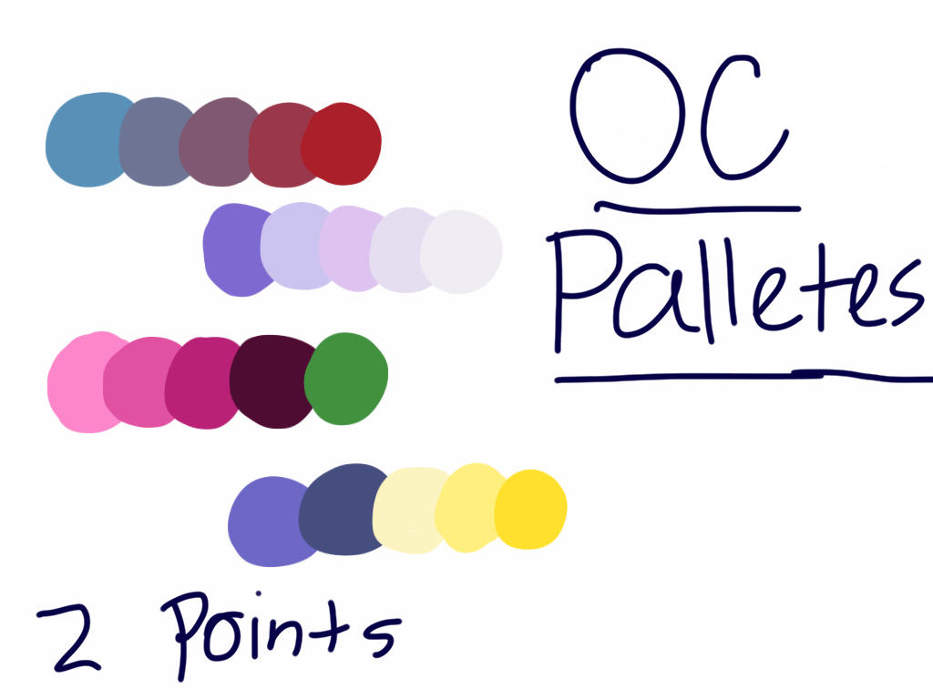 O2c Color Pack Oc color palettes (2 pts.) by PonyProject122 on DeviantArt