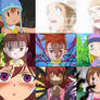 Digimon Girls empty eyes