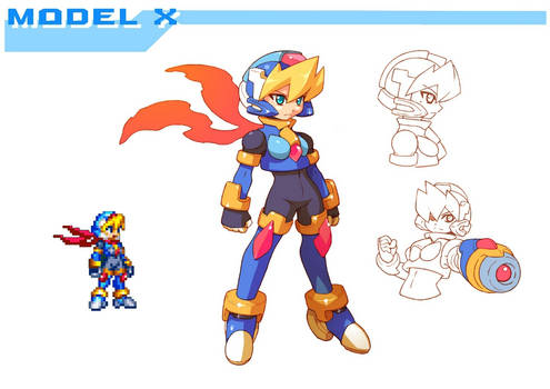 Megaman ZX: Genesis - Model X Ciel