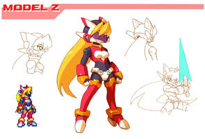 Megaman ZX: Genesis - Model Z Ciel