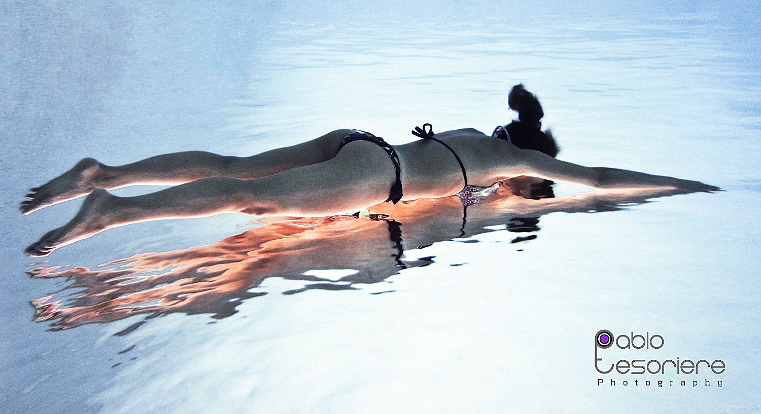 Underwater portrait