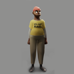 Russel Sketchfab Link and Speedpaint