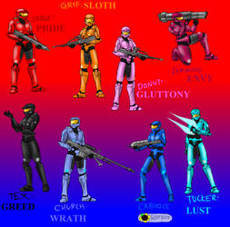 Seven sins of Red vs Blue