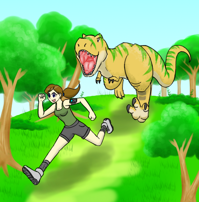 Just A Jog Through The Park By Livinlovindude On DeviantArt 