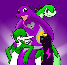 Arbok Serperior Seviper Emily