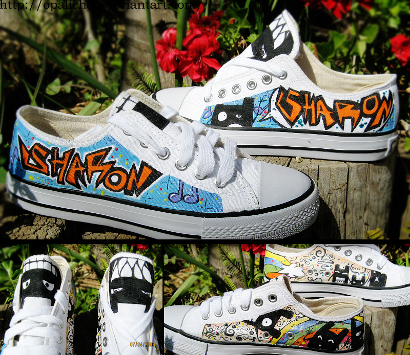 Graffiti shoes