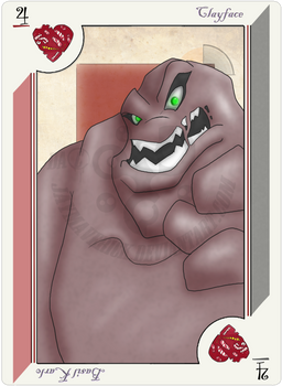 Playing Card Clayface