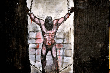 Goliath in chains