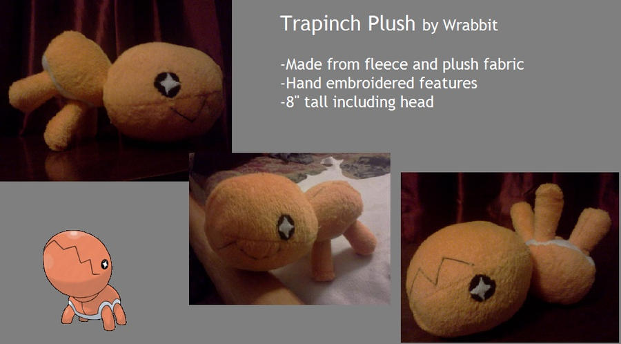 Trapinch Plush