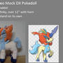 Keldeo Resolution Forme Mock DX Pokedoll