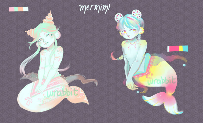 Mermimi B4 (closed) by thewrabbithole