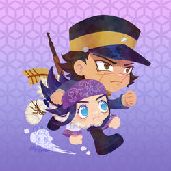 [Golden Kamuy] Sugimoto + Asirpa