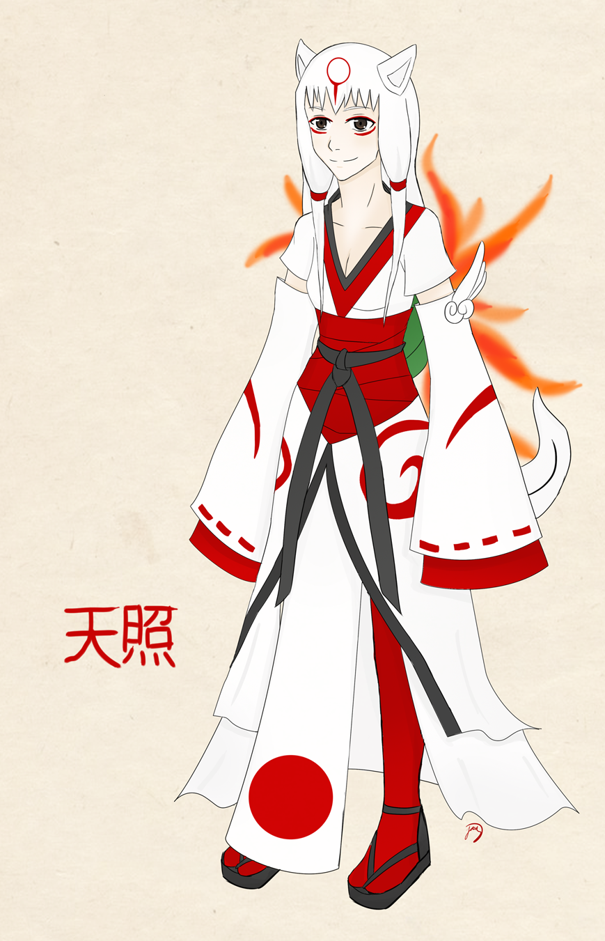 Okami Amaterasu's Journey by eiferet on deviantART