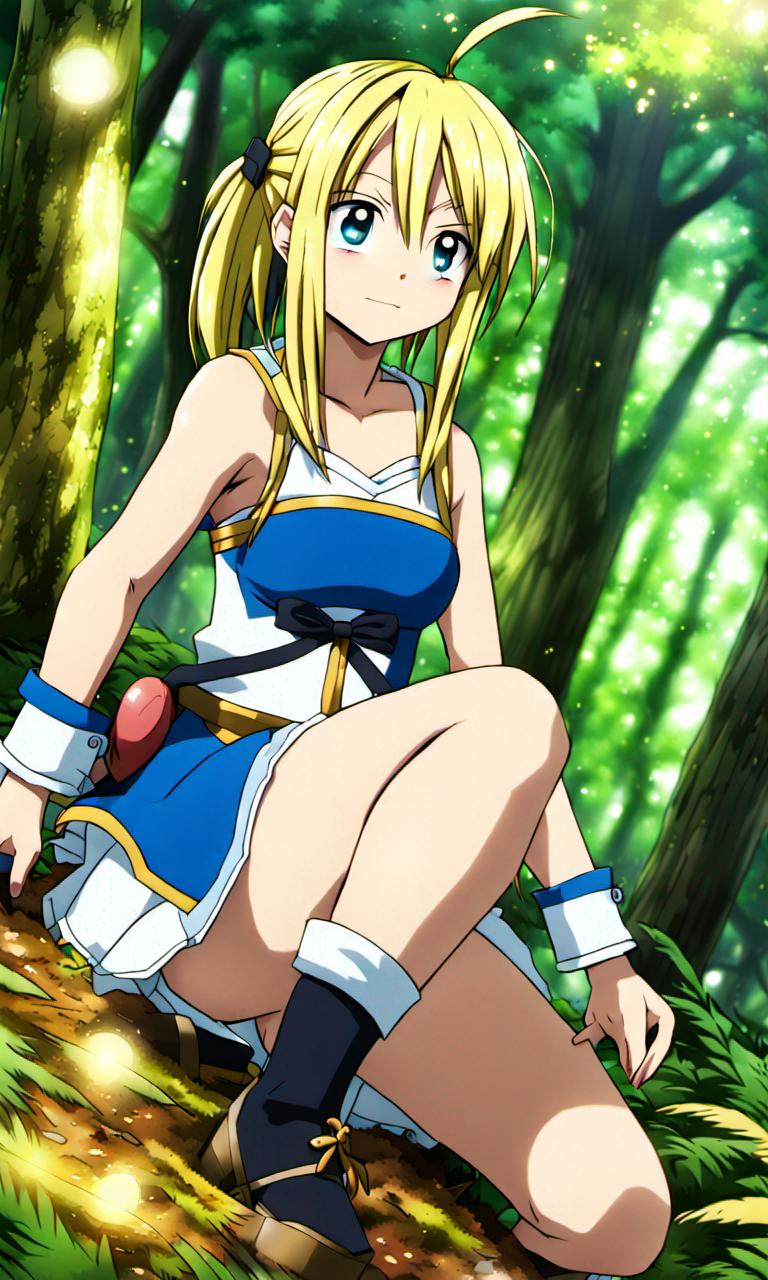 Lucy Heartfilia  Art Board Print for Sale by James G