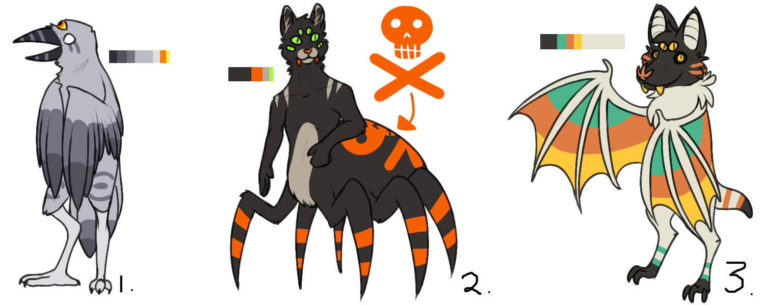 Halloween Adopts Auction 3 (CLOSED)!