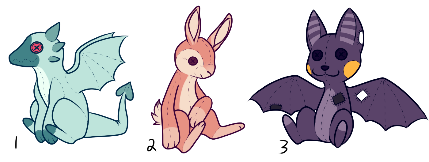 Plush Adoptables Auction!