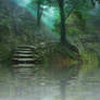 Pre-Made BG The Hidden Cottage By The Lake 02 By B