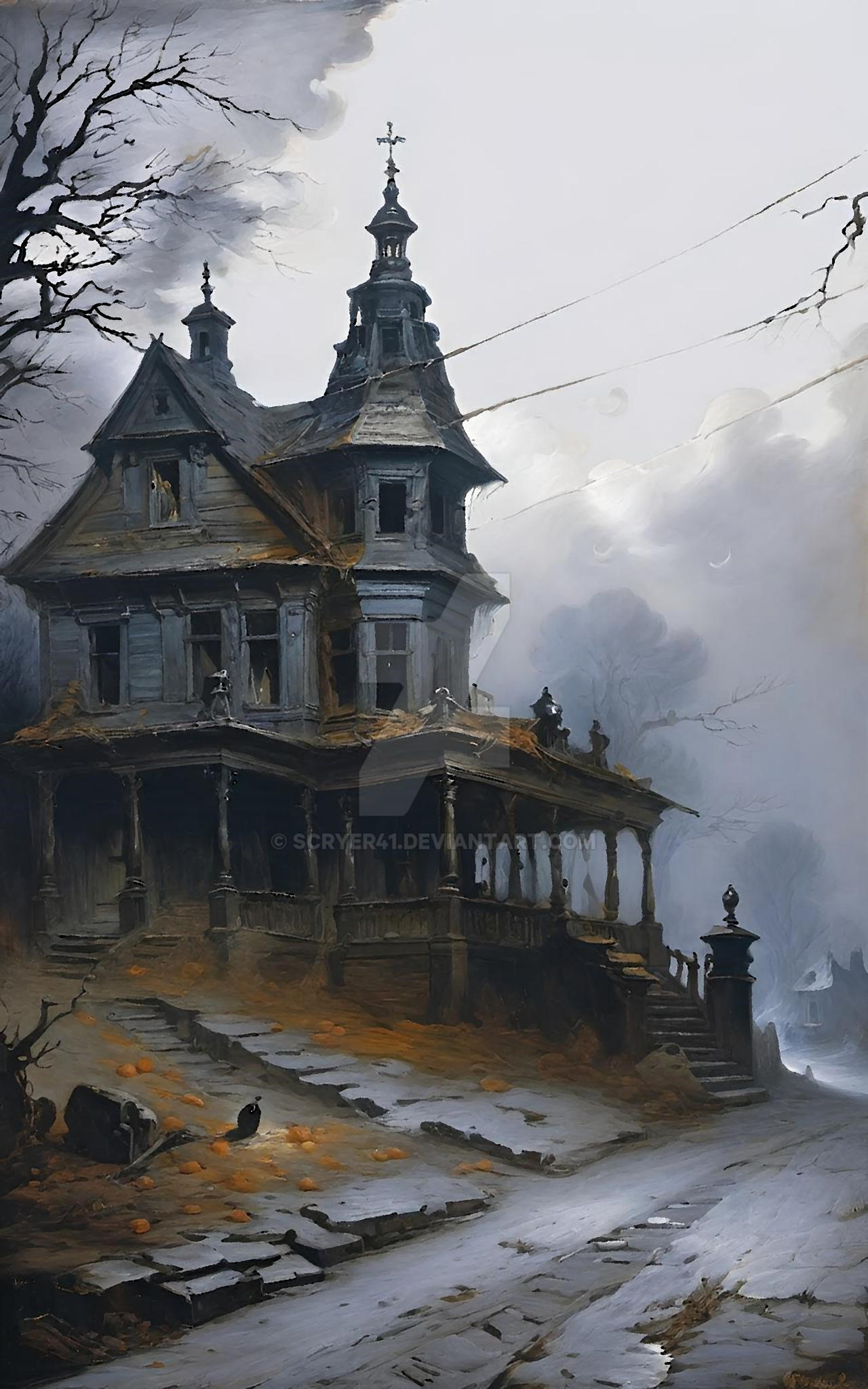 Deviantart Houses The House by scryer41 on DeviantArt