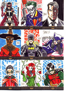 Batman: The Legend Sketch Cards 2
