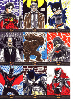 Batman: The Legend Sketch Cards 3