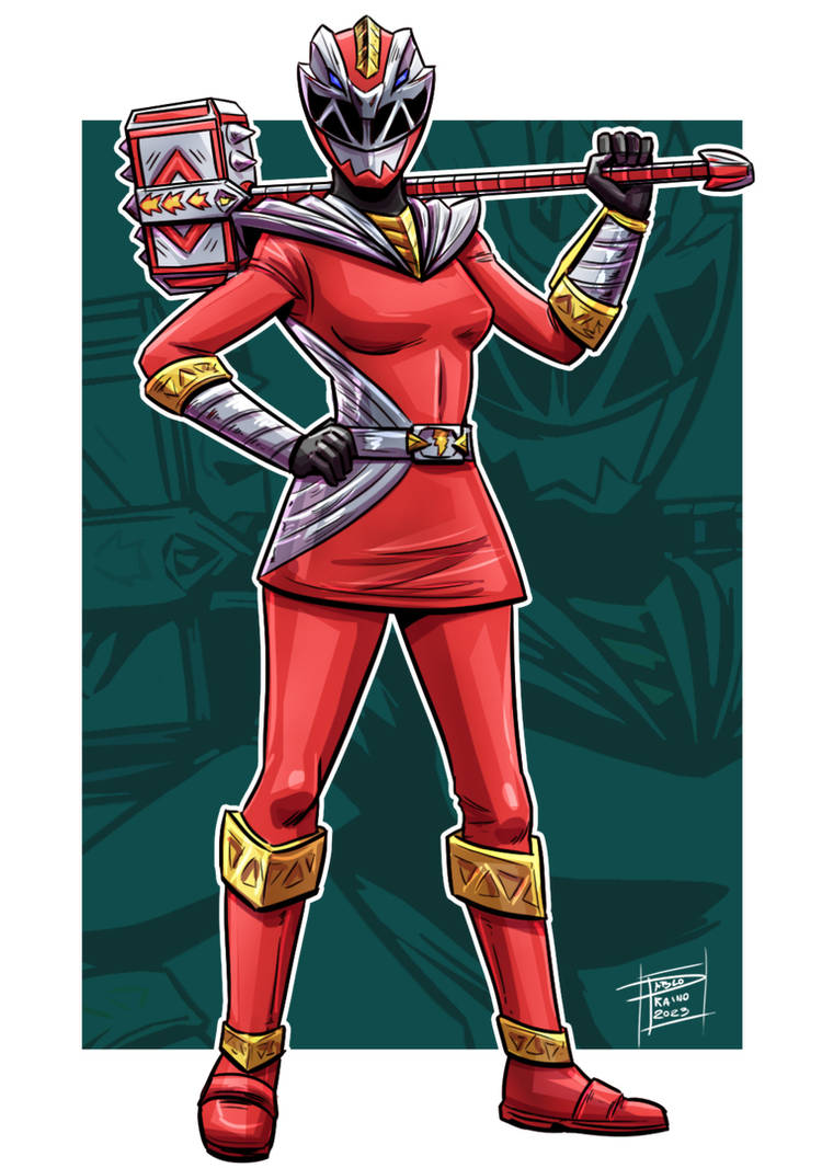 Red Cosmic Ranger Cosmic Fury Red Ranger by OptimusPraino on DeviantArt