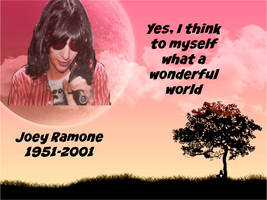 Joey Ramone Wonderful World