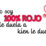 100% Rojo