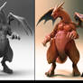 Pokemon Sculpt: Realistic Charizard 2012