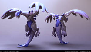 Pokemon Sculpt: Realistic Lugia 2013