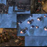 Starcraft II: Korhal Sky Environment Assets 2013