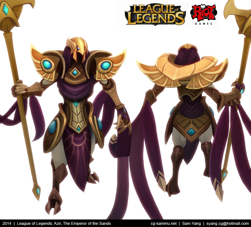 League Of Legends Azir The Emperor Of The Sands By Cg sammu On DeviantArt league-of-legends-azir-the-emperor-of-the-sands-by-cg-sammu-on-deviantart