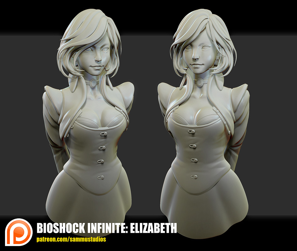 Elizabeth BioShock Infinite - 3D model by trolosqlfod (@trolosqlfod)  [4fa0032]