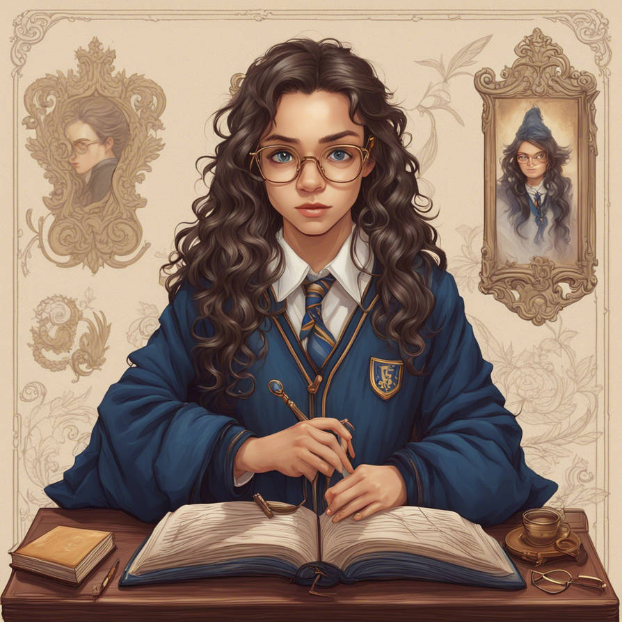 Ravenclaw Deviantart Ravenclaw girl in Hogwarts Library by RavenclawParchment on DeviantArt
