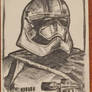 Captain Phasma sketch card