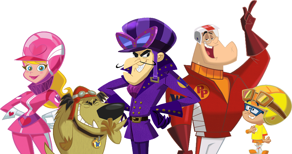 The Wacky Races Gang In PNG Version by SAStarWard25341 on DeviantArt