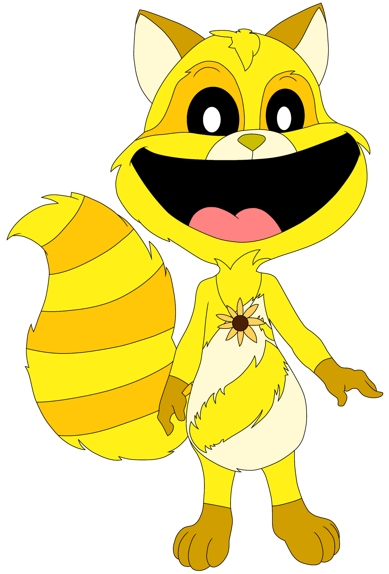 Smiling Critters Racoon Smiling Critters: Happy Raccoon (Re-Render) by SAStarWard25341 on ...