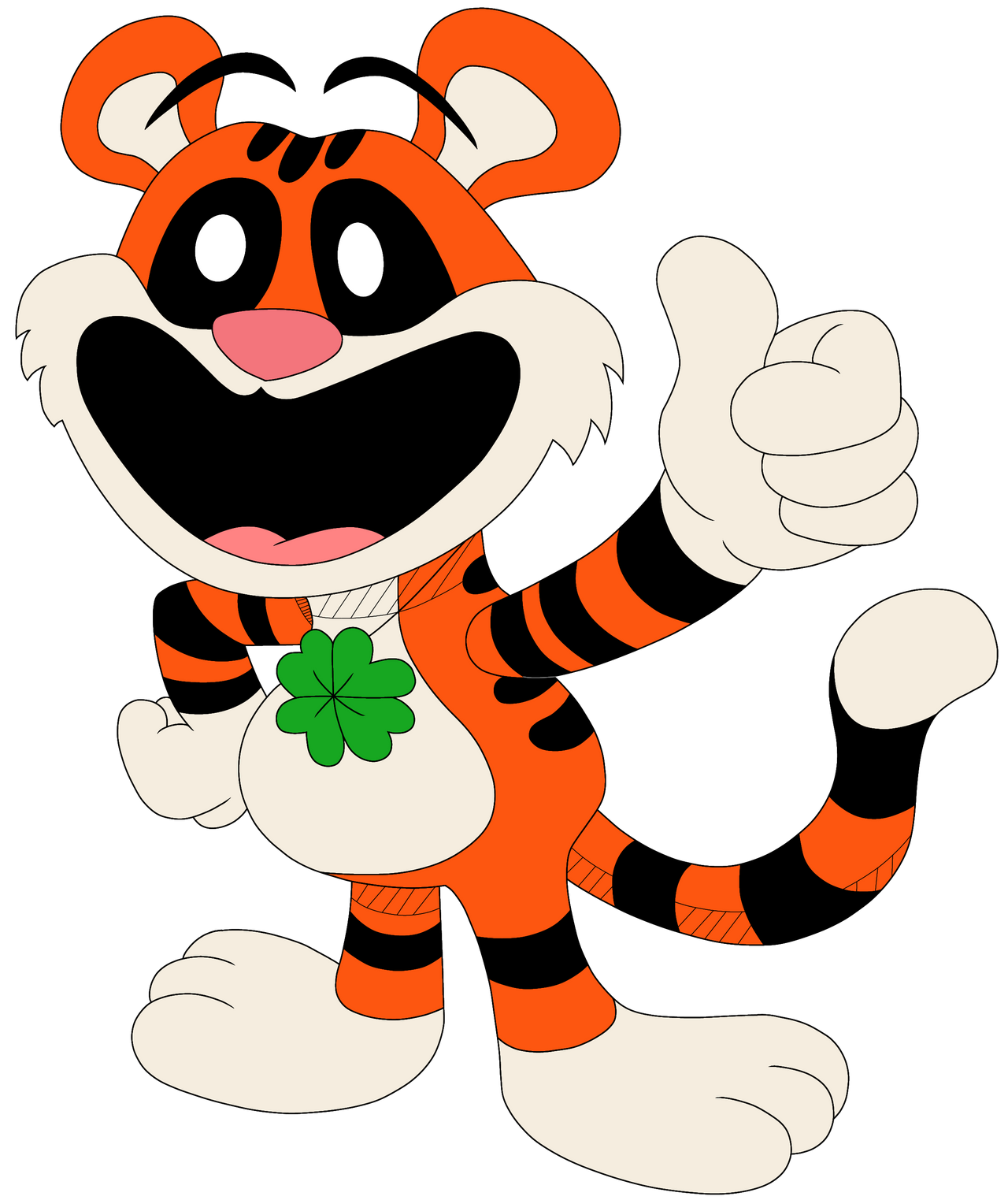 Tiggy Injection Smiling Critters: Tiggy Tigers (Render) by SAStarWard25341 on DeviantArt