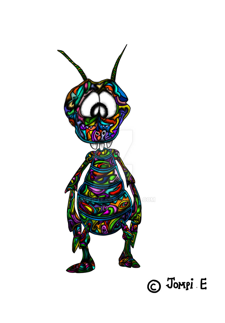 psychedelic ant