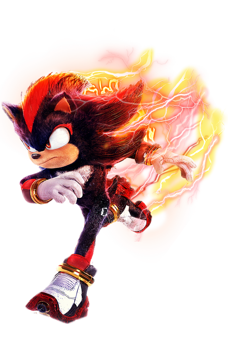 Sonic Movie Shadow the Hedgehog running 1 by Celebrate1932 on DeviantArt
