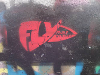 FlyAwayAirlines on wall