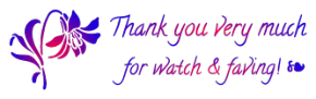 thank you watch and fave 1 ~ FREESTUFF