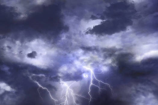 Thunderstorm sky dark clouds ~ STOCK by AStoKo