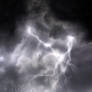 S T O C K ~ Stormy thunderstorm lightning