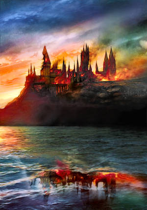 Hogwarts - The End ~ Fanart by AStoKo