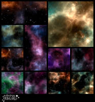 Space and Stars Pack 1 VS for COMMERCIAL use